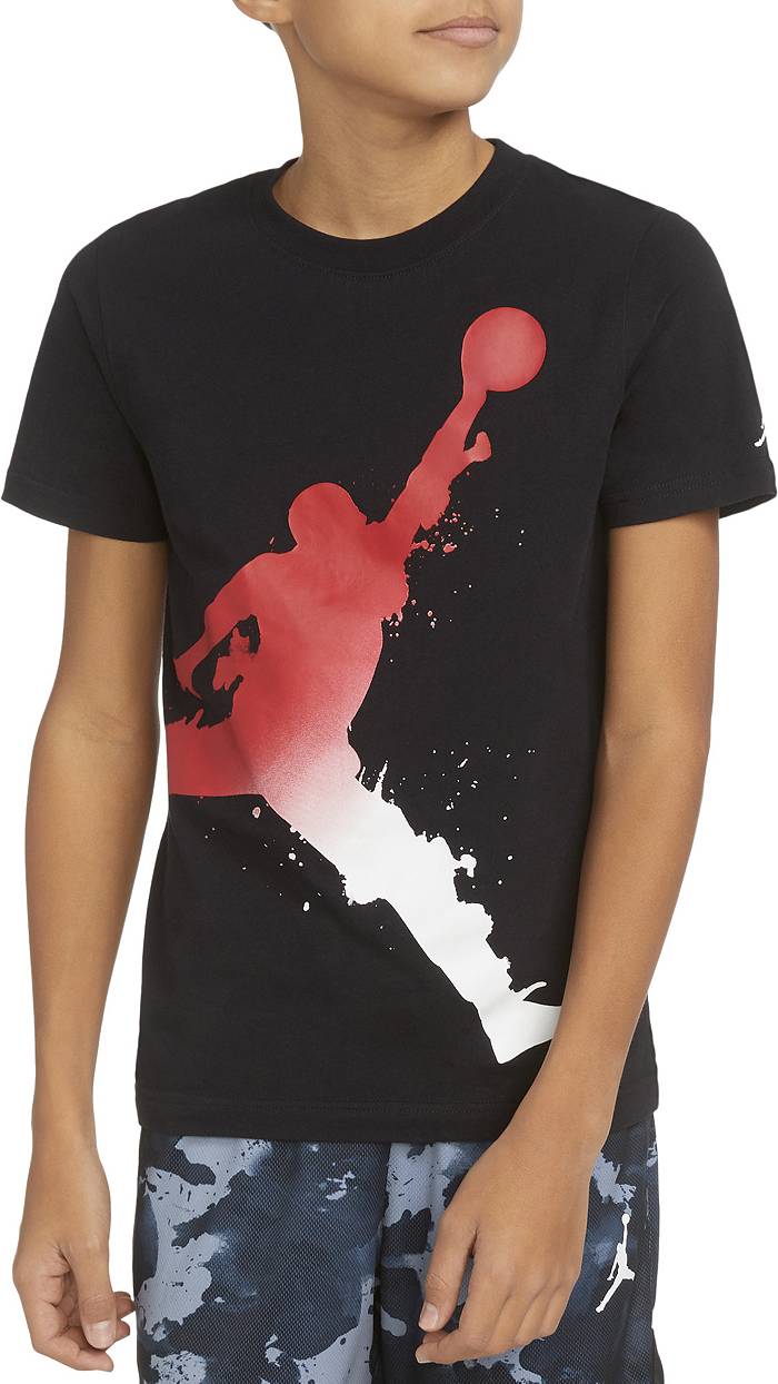 Jordan Jumpman Embroidered T-Shirt - Mens - Gym Red/Black