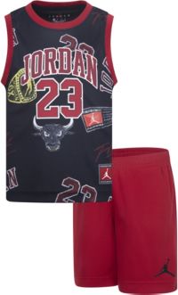 Jordan Little Boys Jordan 23 Printed Jersey Set