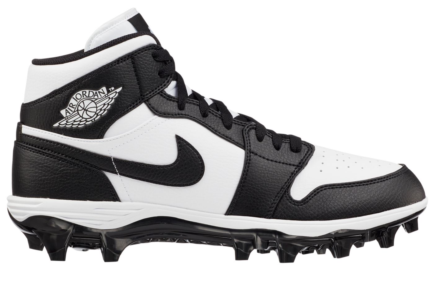 Jordan 1 Mid TD Football Cleat White