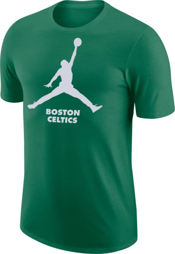 Jordan Men's Boston Celtics Green Logo T-Shirt | Dick's Sporting Goods