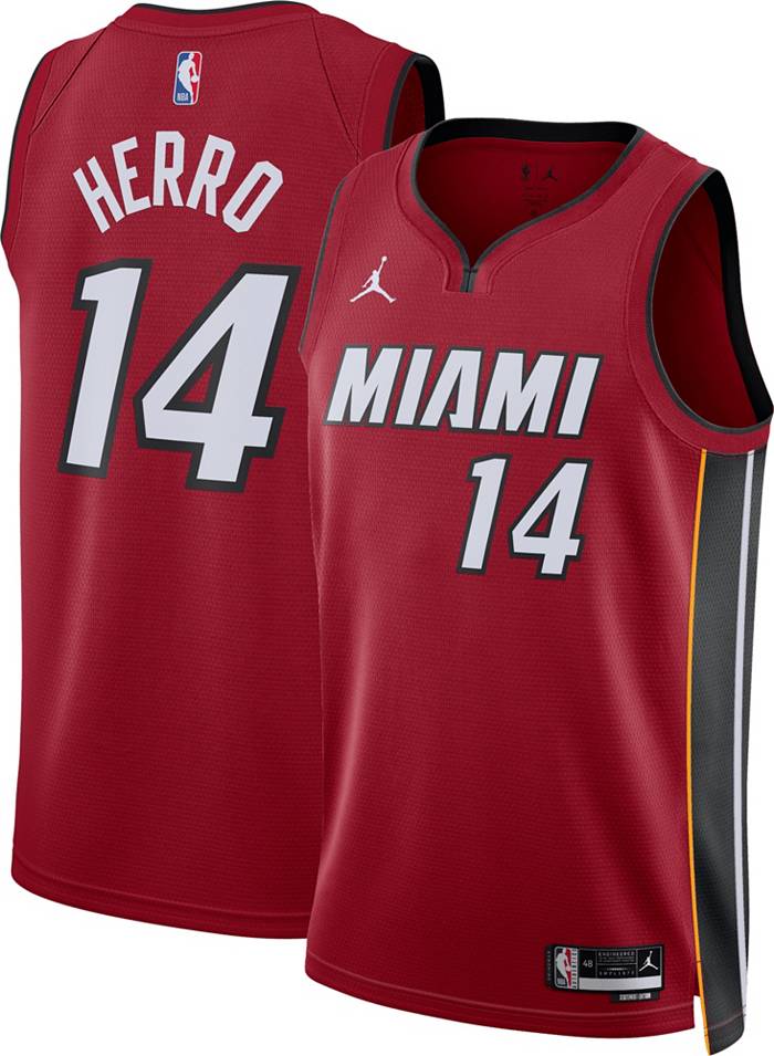 Nike Men's Miami Heat Kyle Lowry #7 Black Dri-FIT Swingman Jersey