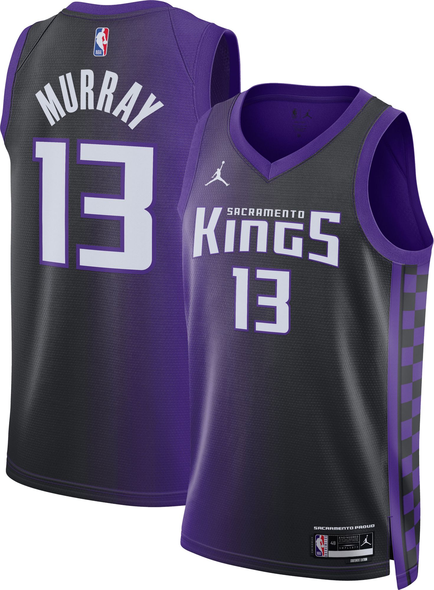 Nike Men's Sacramento Kings Keegan Murray #13 Statement Swingman Jersey