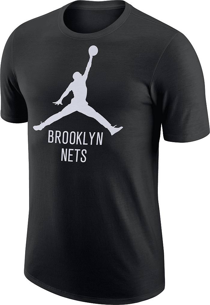 Brooklyn Nets Jordan Statement Courtside Hoodie - Mens