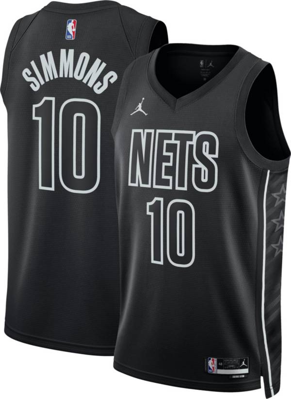 Ben Simmons Brooklyn Nets City Edition Nike Men's Dri-Fit NBA Swingman Jersey in White, Size: Small | DO9585-104