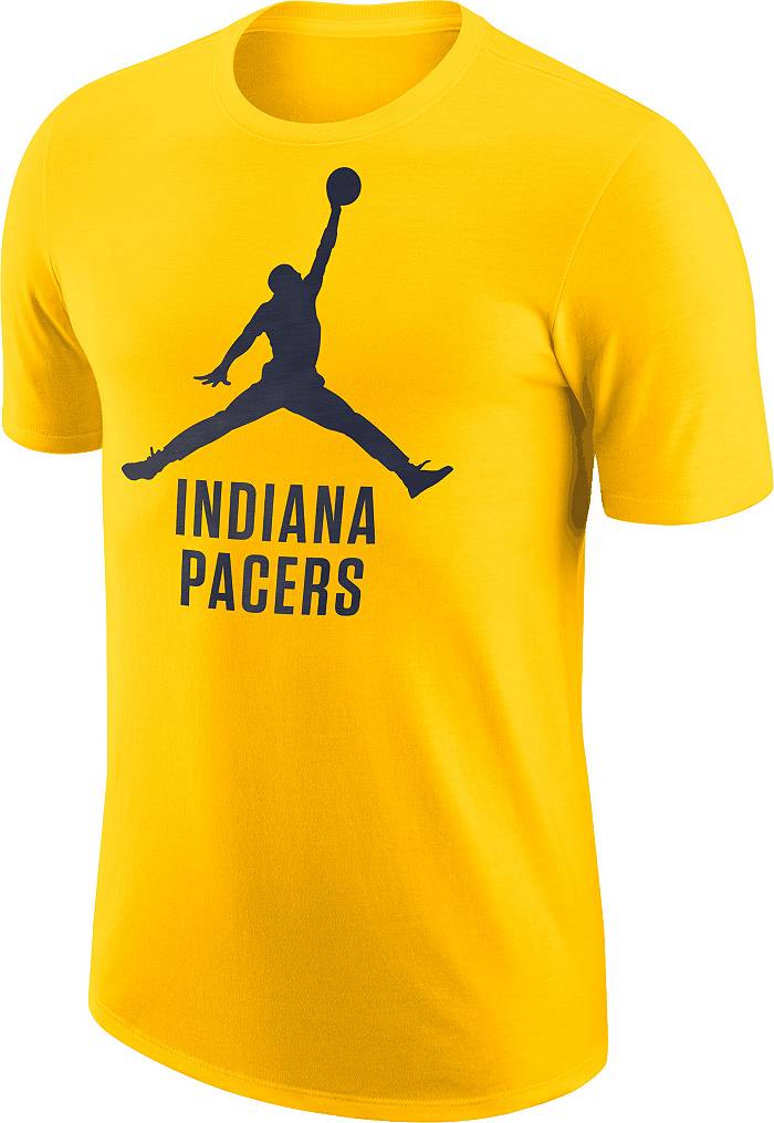 Nike / Men's Indiana Pacers Tyrese Haliburton #0 Gold Dri-FIT