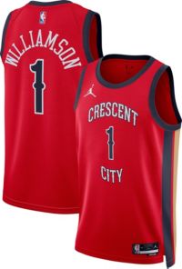 Jordan Adult New Orleans Pelicans Zion Williamson #1 Swingman