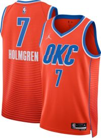 Jordan Adult Oklahoma City Thunder Chet Holmgren 7 Swingman Statement 