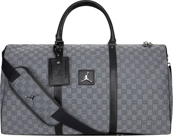 Jordan duffle bag on sale leather