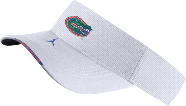 Jordan Men's Florida Gators White Aero Football Sideline Visor product image