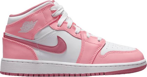 Jordan Kids' Grade School Air Jordan 1 Mid Basketball Shoes