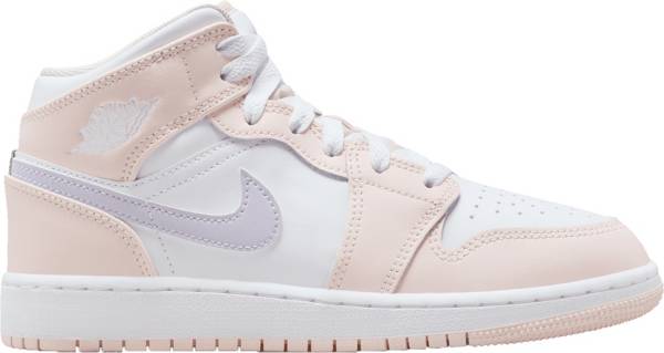 Jordan 1 store mid pink white