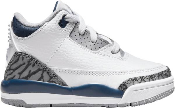 Toddler jordan retro 3 best sale true blue