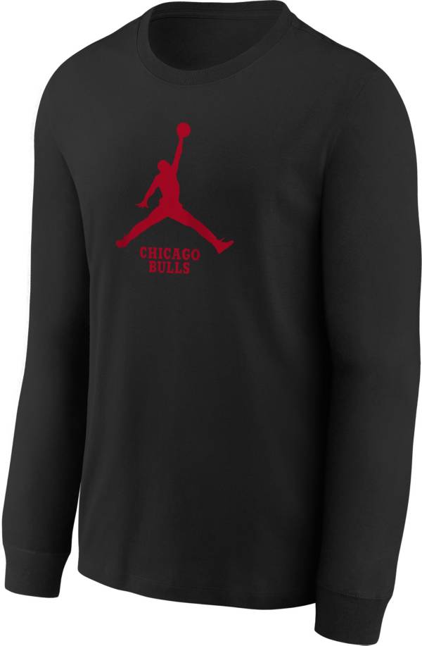 Chicago Bulls Nike Long Sleeve Practice T-Shirt - Youth