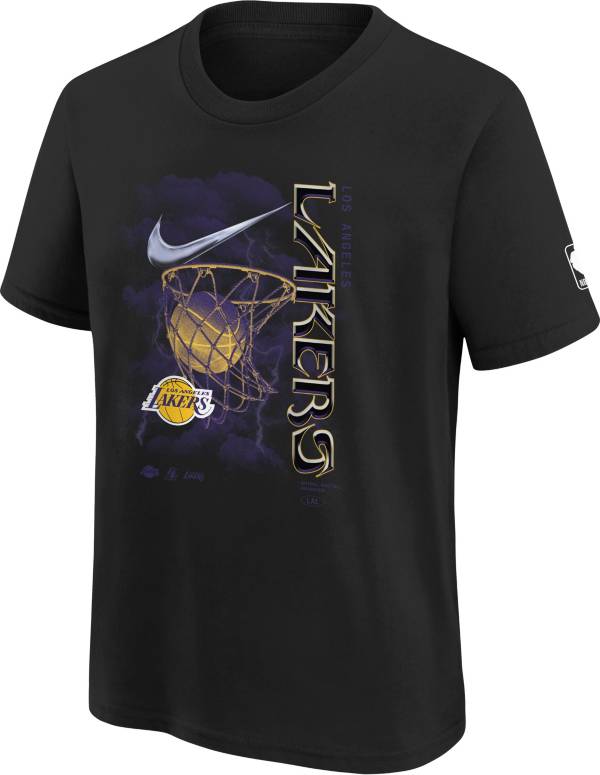 Los Angeles Lakers 2023/24 City Edition Men's Nike NBA Courtside Max90  T-Shirt