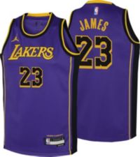 : Lebron James Los Angeles Lakers NBA Kids Youth 8-20 Yellow Gold  Icon Edition Swingman Jersey : Sports & Outdoors