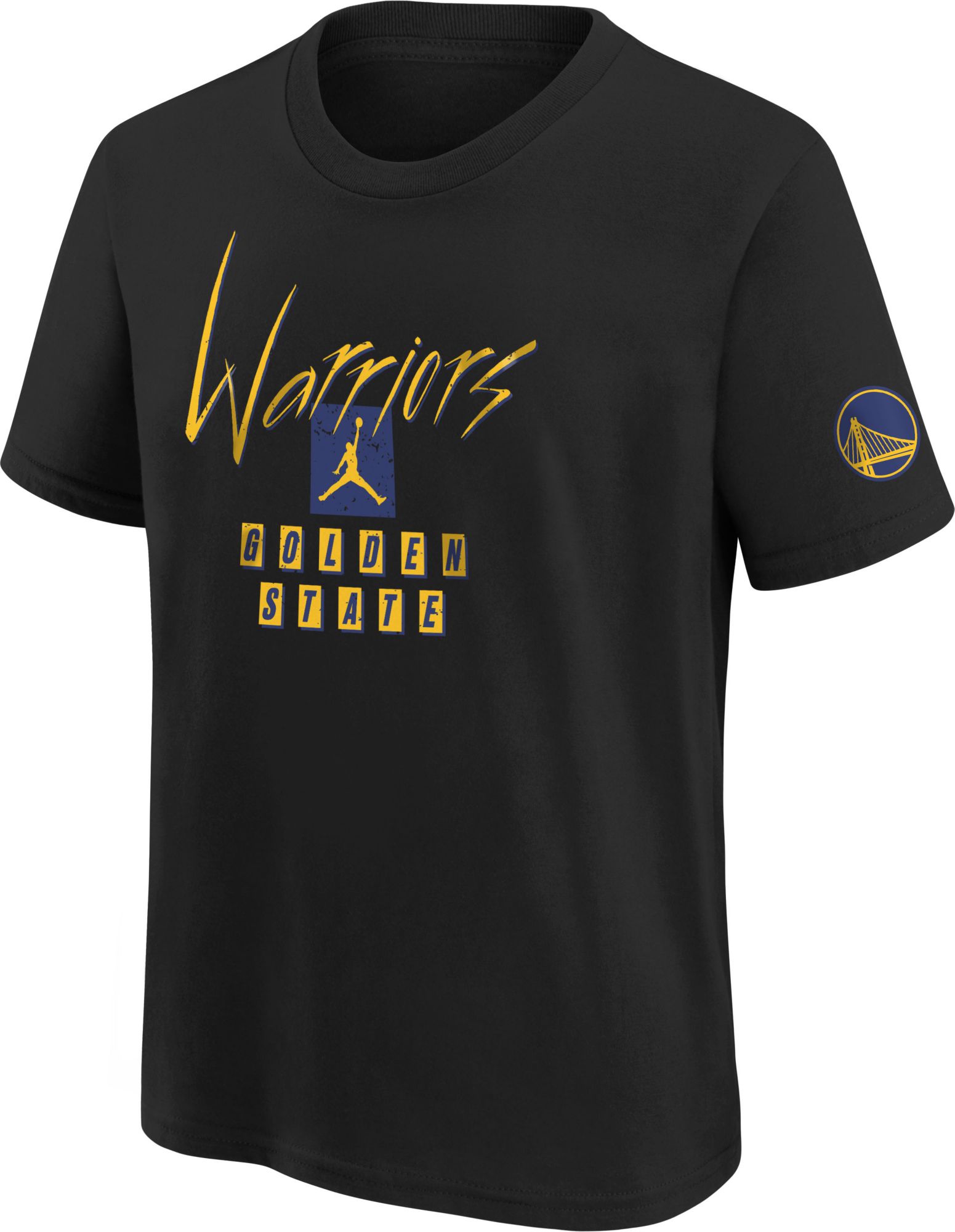 Nike Youth 2023-24 City Edition Golden State Warriors Courtside Max90 T-shirt