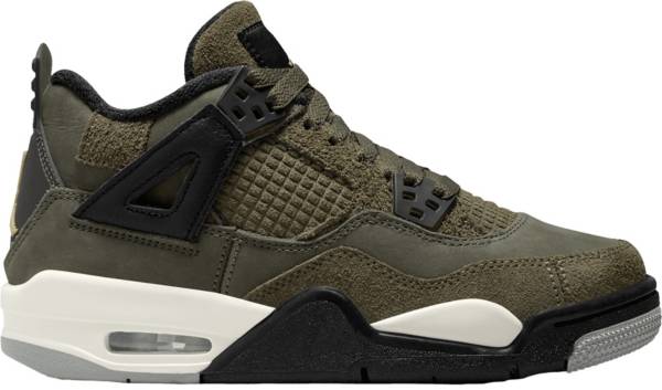 Big Kids' Air Jordan Retro 4 Basketball Shoes