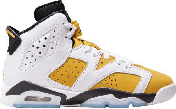 Yellow jordans store kids