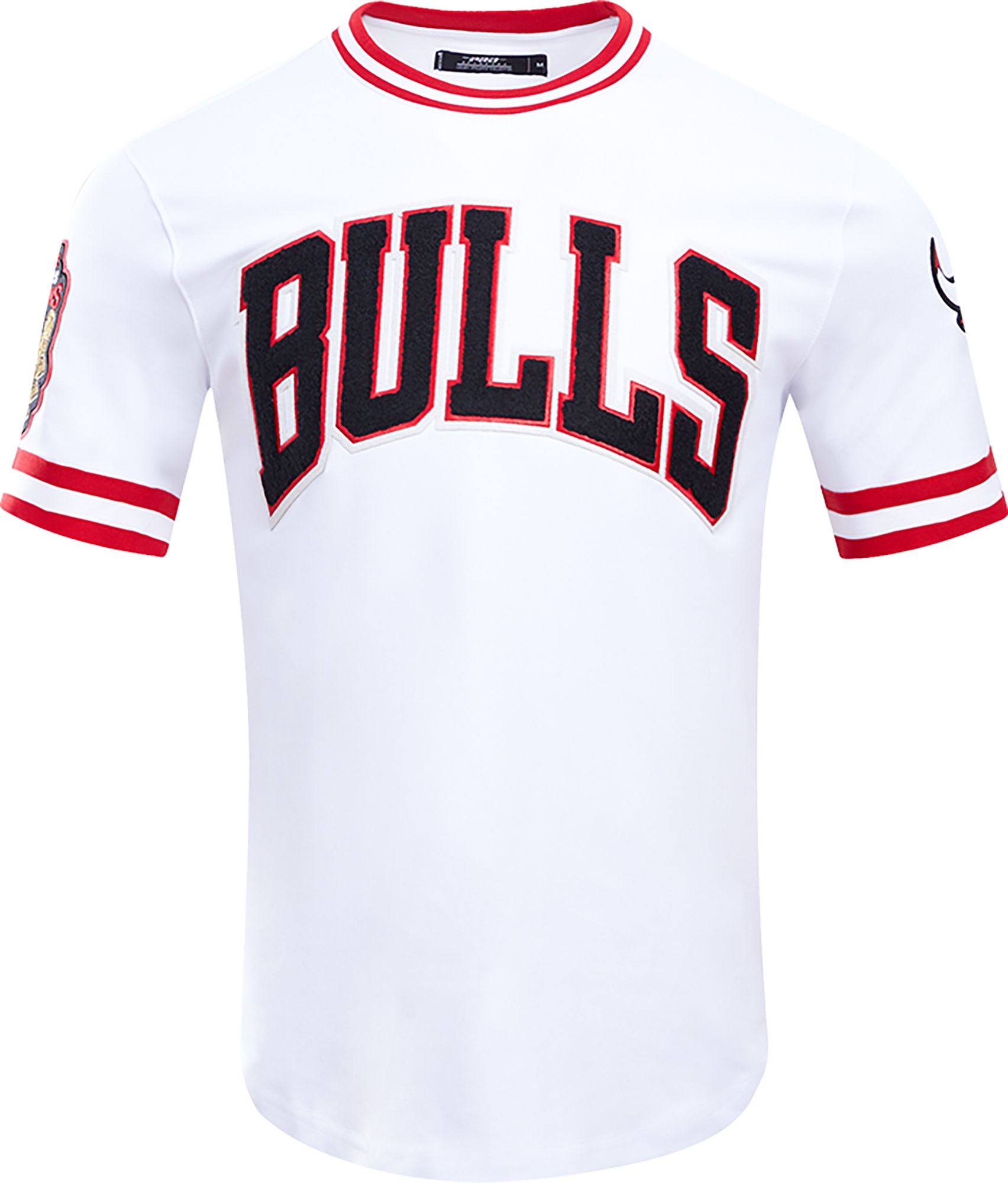 Pro Standard Men's Chicago Bulls White Chenille T-Shirt product image