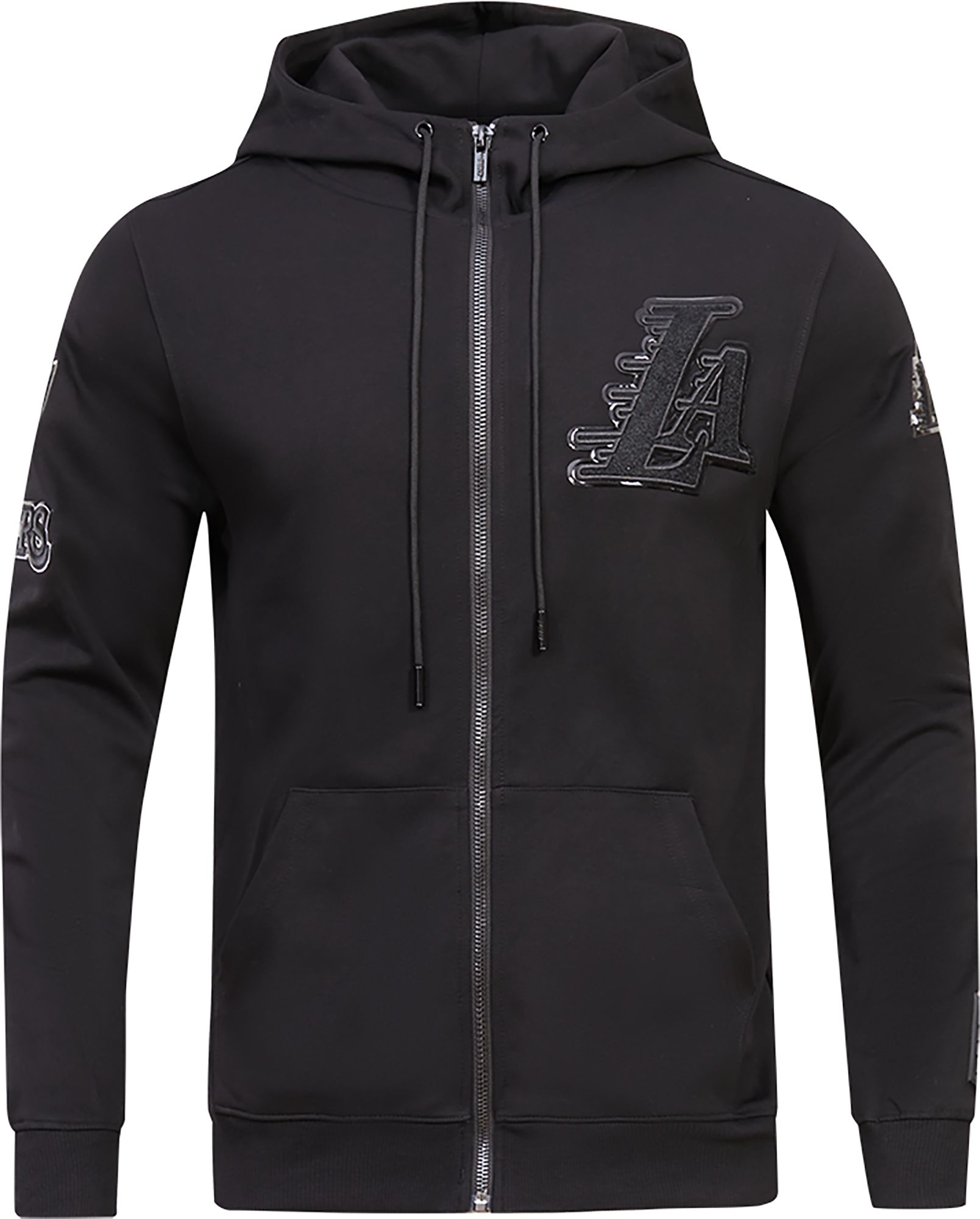 Pro Standard Men's Los Angeles Lakers Black Full Zip Hoodie product image