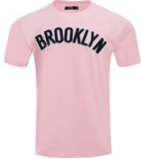 Pro Standard Men's Brooklyn Nets Pink Chenille T-Shirt | Dick's