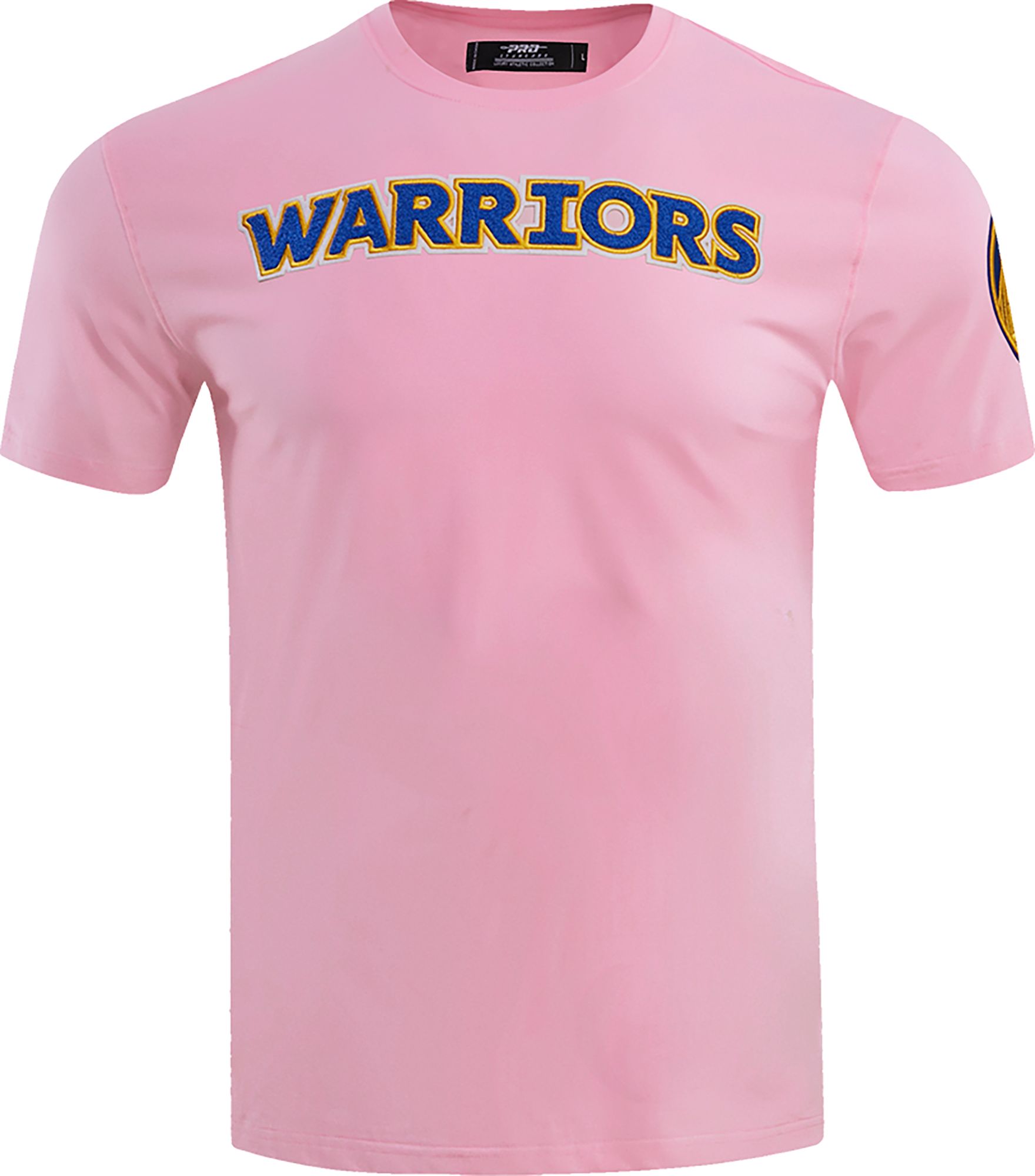 Pro Standard Men's Golden State Warriors Pink Logo Pro Team T-Shirt product image