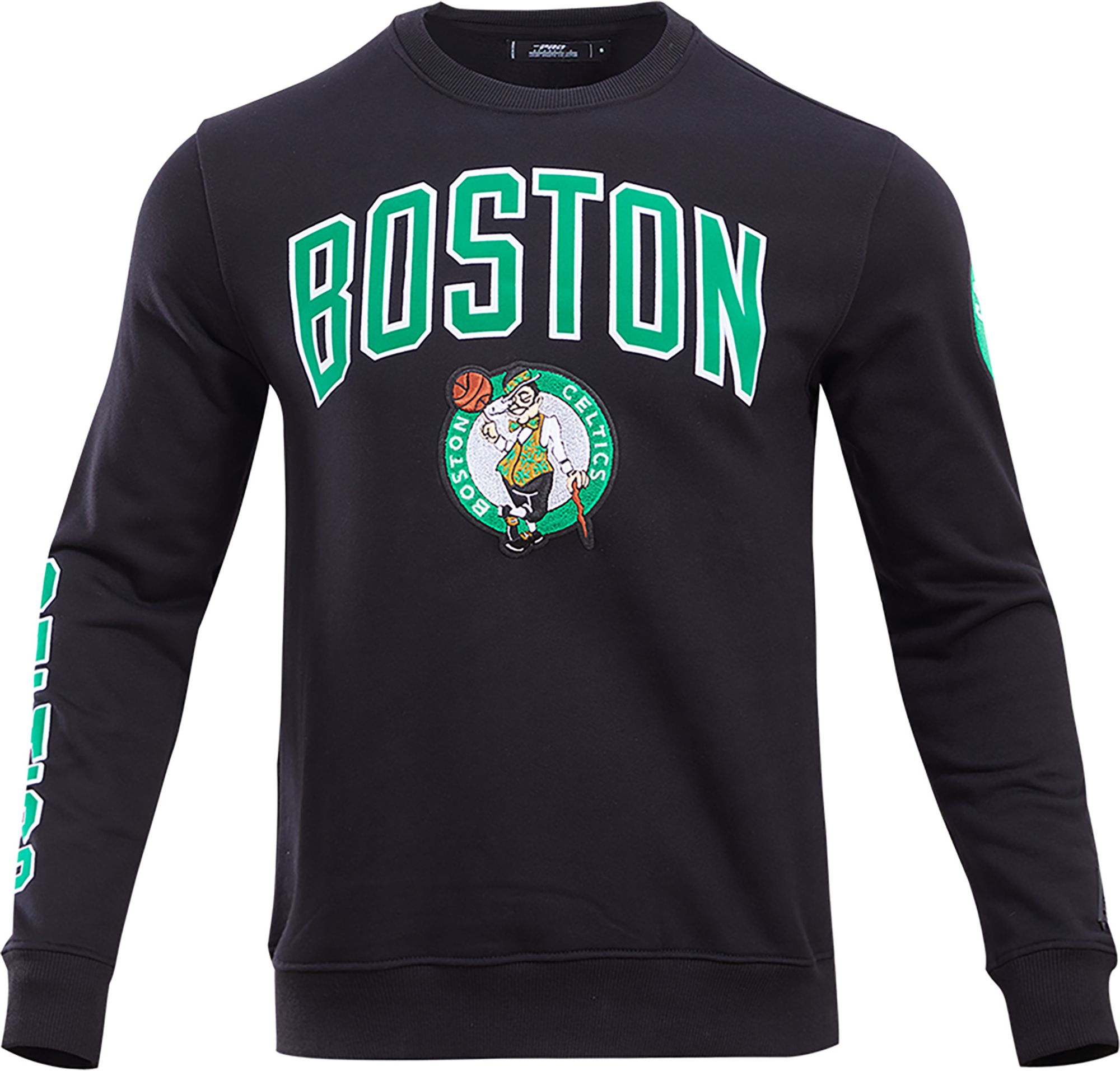 Pro Standard Men's Boston Celtics Black Fleece Crewneck Sweater product image