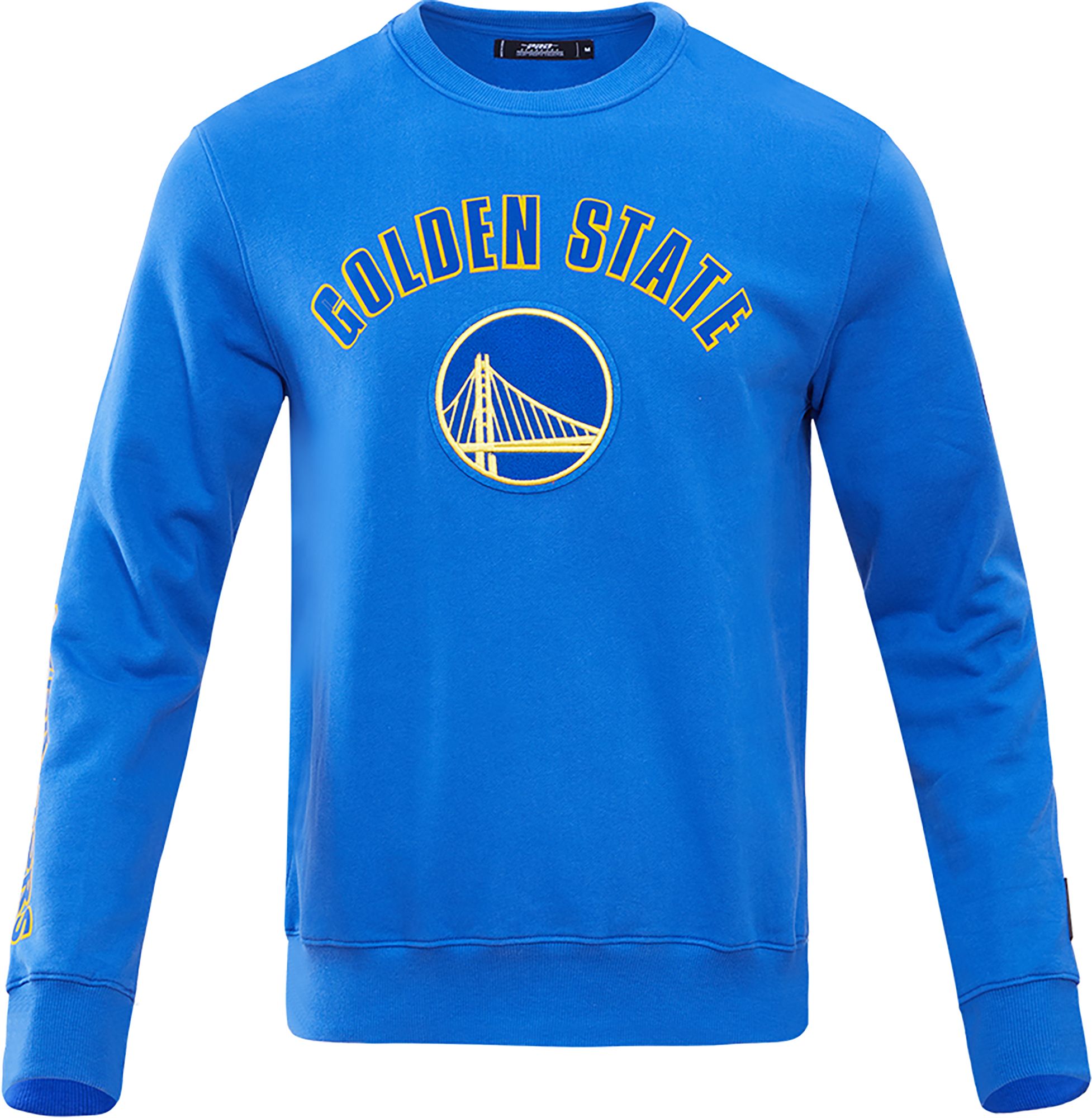 Pro Standard Men's Golden State Warriors Royal Fleece Crewneck Sweater product image