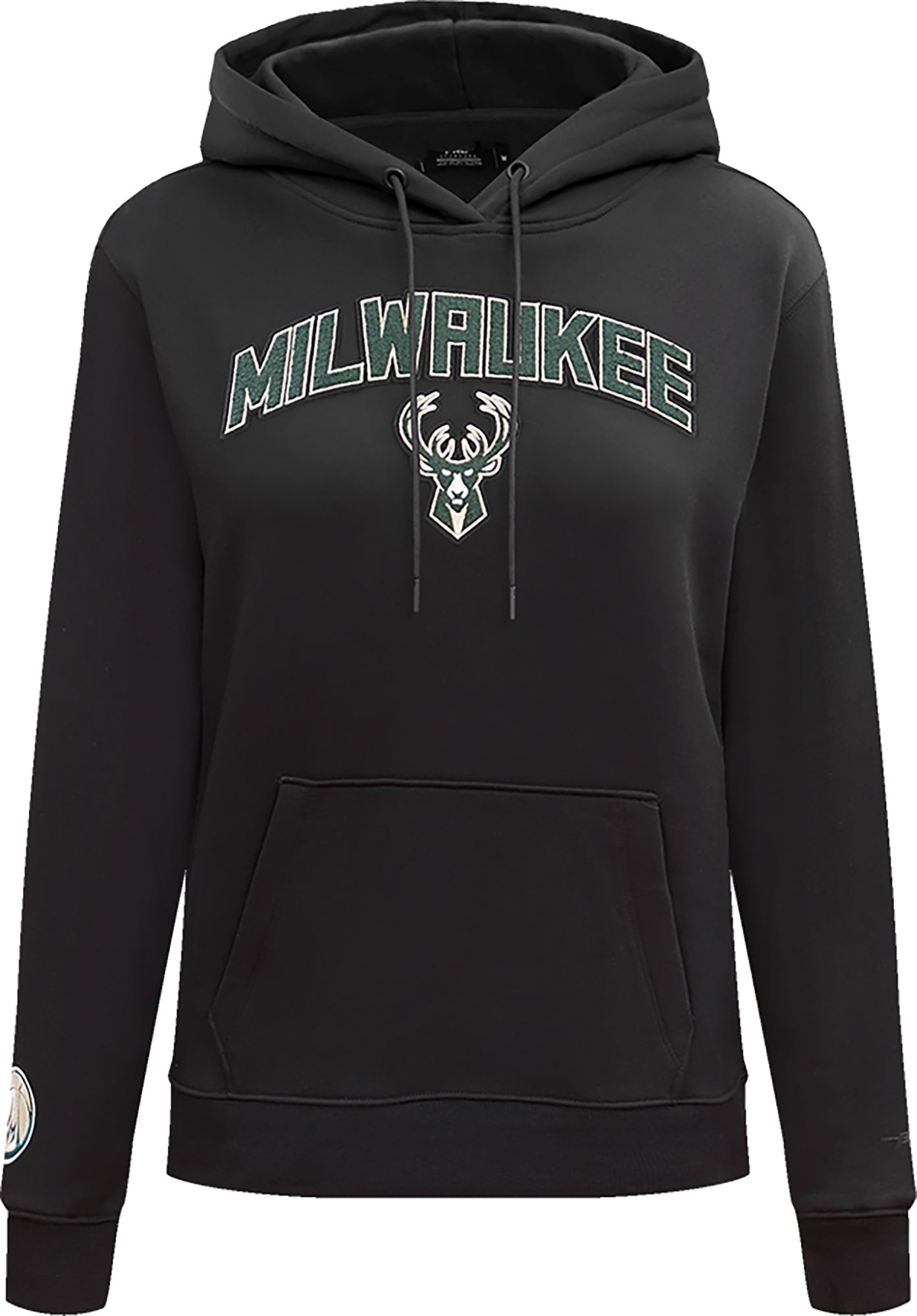 Pro Standard Women's Milwaukee Bucks Black Fleece Pullover Hoodie product image