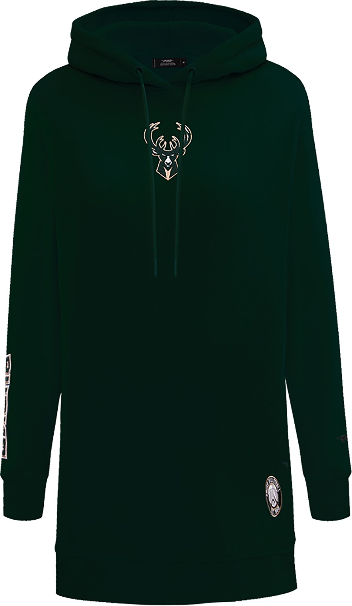 Pro Standard Women's Milwaukee Bucks Green Hooded Dress product image