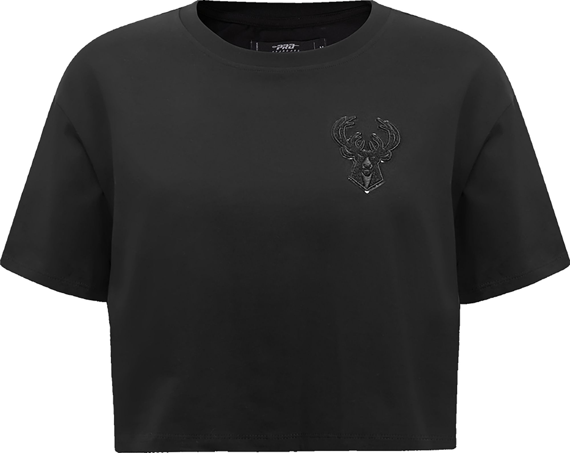 Pro Standard Women's Milwaukee Bucks Black Boxy T-Shirt product image