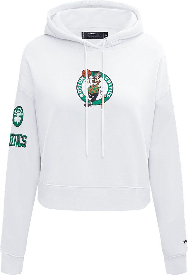 Pro Standard Women's Boston Celtics Cropped Fleece Pullover Hoodie product image