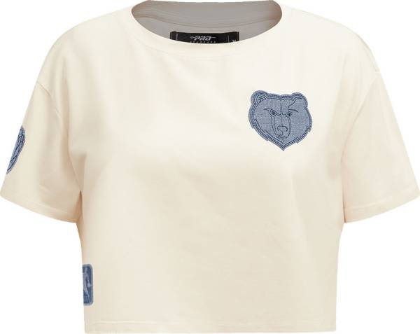 Pro Standard Women's Cream Memphis Grizzlies Neutral Boxy Crop T-shirt -  Macy's in 2023