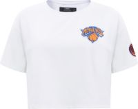 Pro Standard Women's New York Knicks White Boxy T-Shirt