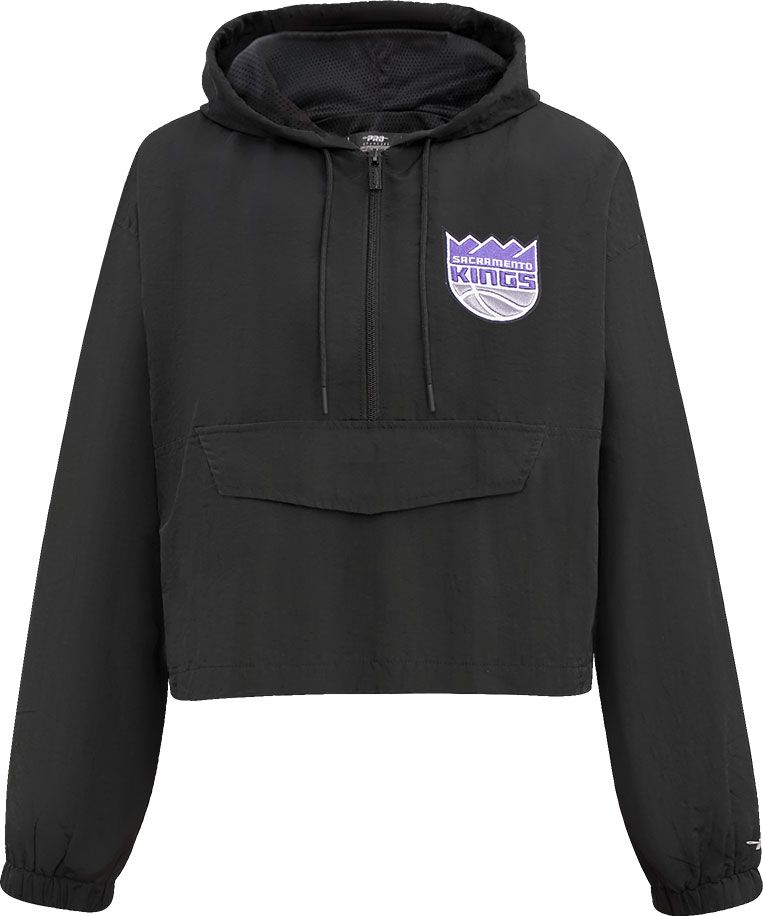 Pro Standard Women's Sacramento Kings Woven Half Zip Jacket