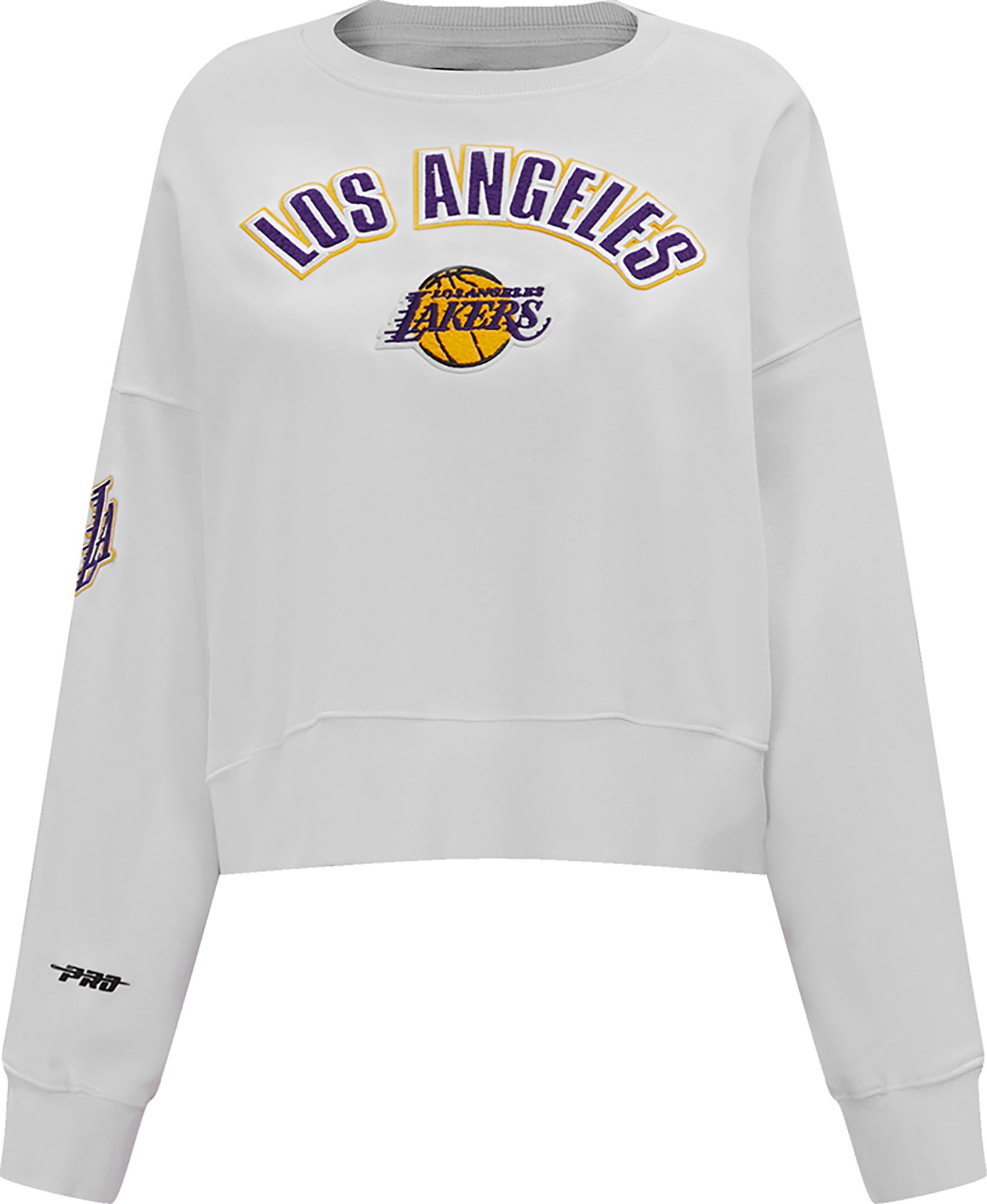 Pro Standard Women's Los Angeles Lakers Fleece Crewneck Sweater