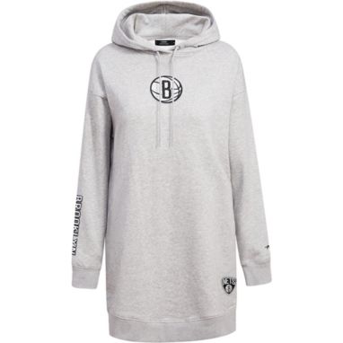 sorry, Pro Standard Women's Brooklyn Nets Grey Hooded Dress is currently out of stock