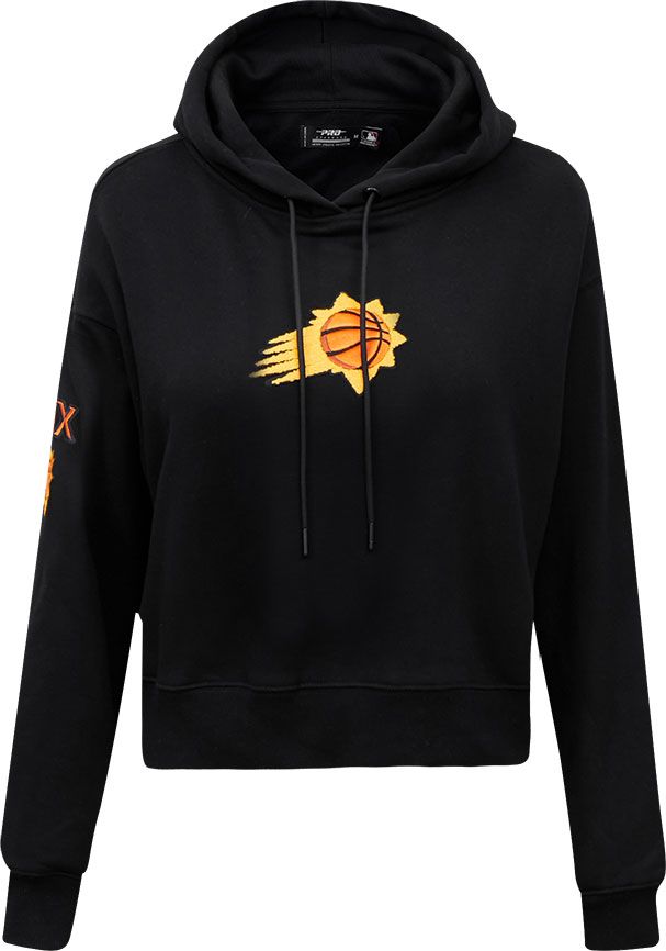 Pro Standard Women's Phoenix Suns Black Cropped Fleece Pullover Hoodie product image