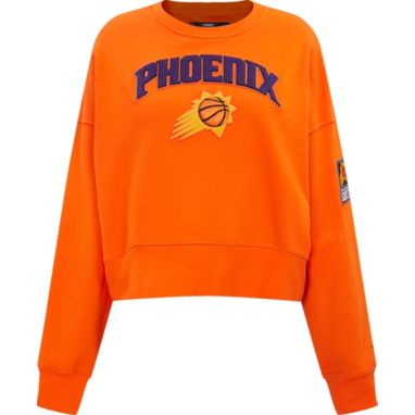 sorry, Pro Standard Women's Phoenix Suns Orange Fleece Crewneck Sweater is currently out of stock