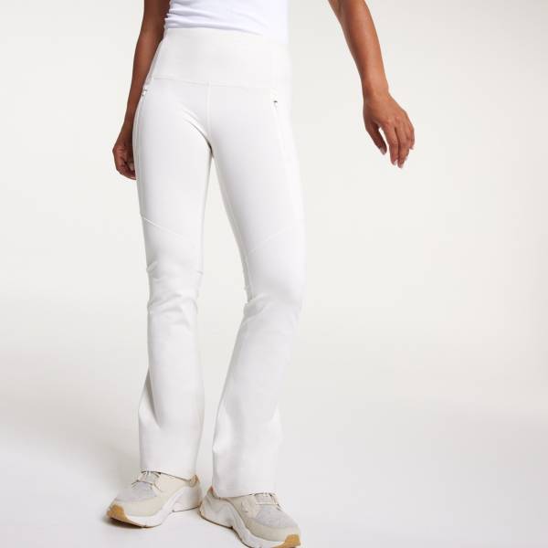 White flare yoga clearance pants