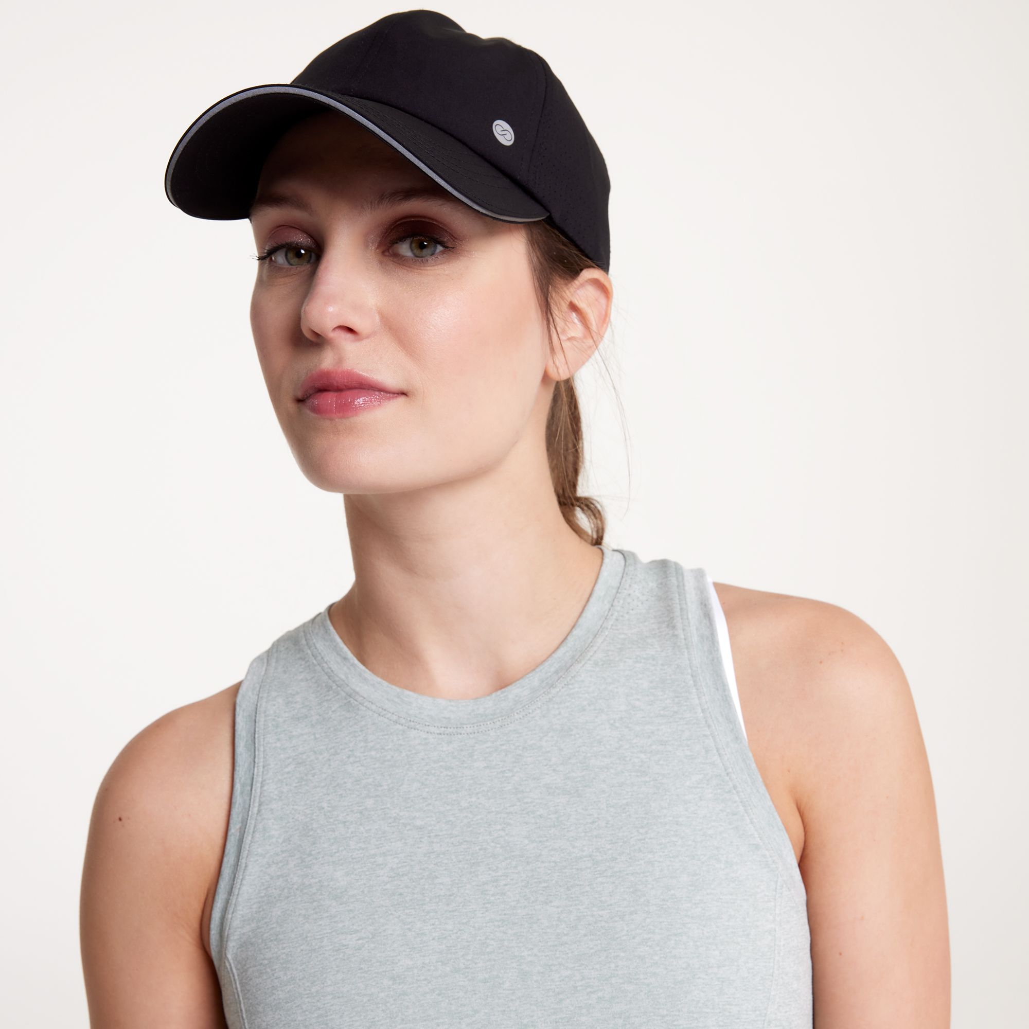 CALIA Women's Ponytail Reflective Cap