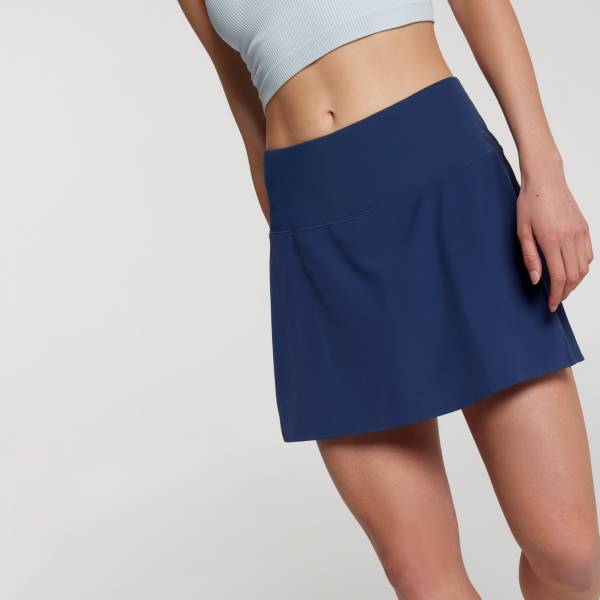 CALIA Women's Honeycomb Pleat Back Golf Skort