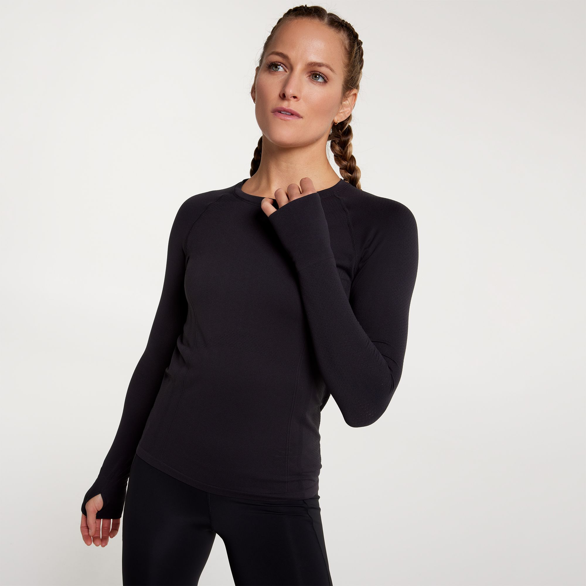 CALIA Women's Seamless Long Sleeve Tee