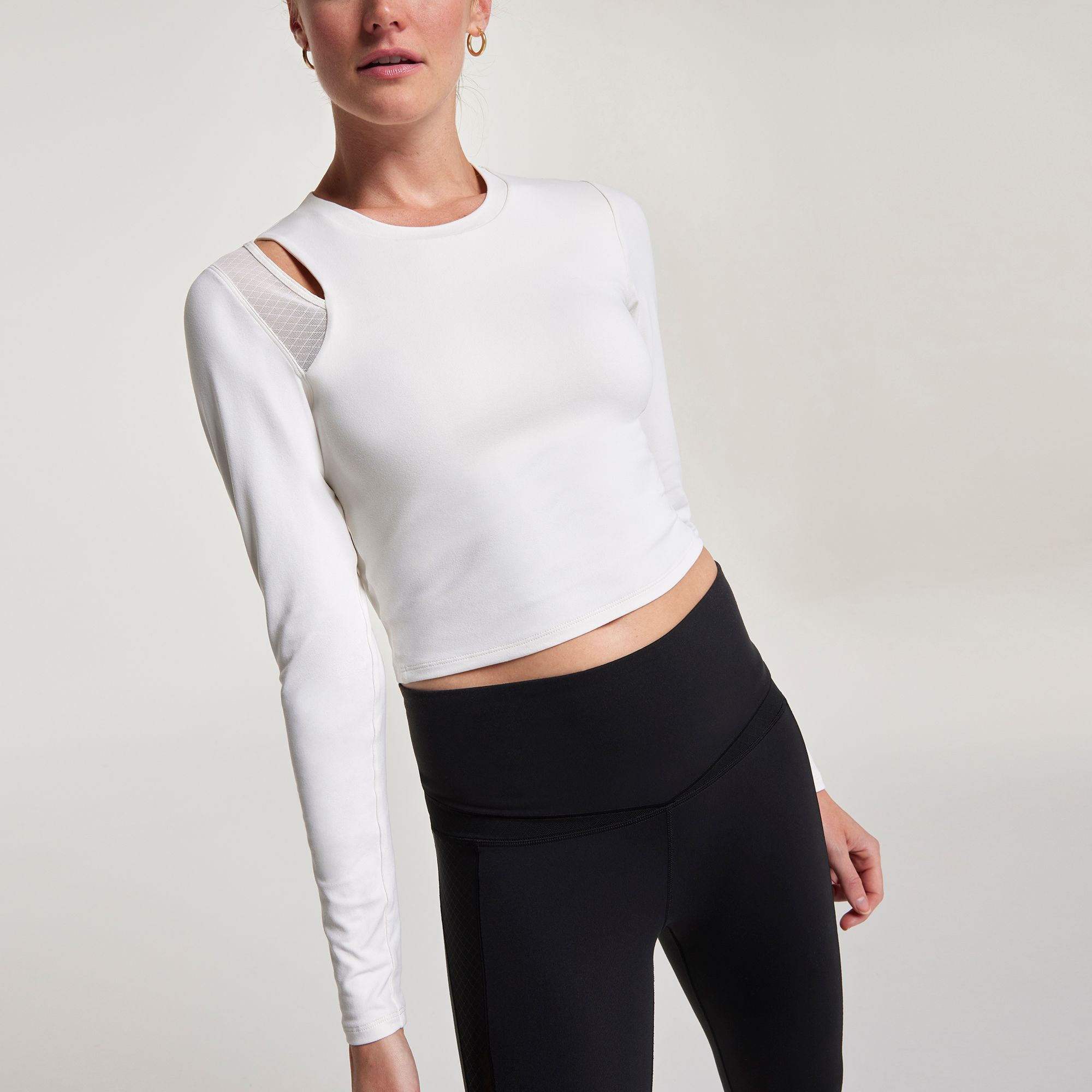 CALIA Women's Essential Cutout Support Long Sleeve Shirt product image