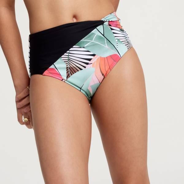 Women's high waisted swimsuit bottoms