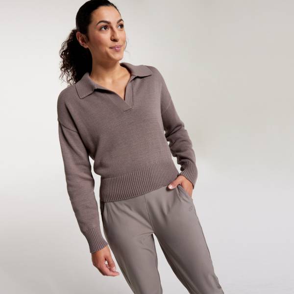 CALIA Women's Golf Johnny Collar Sweater Polo product image