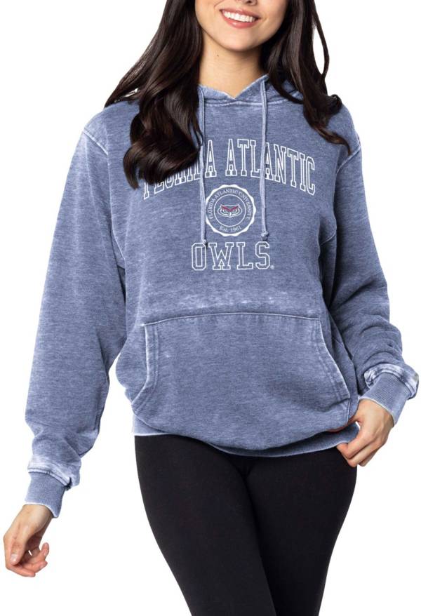 chicka-d Women's Florida Atlantic Owls Blue Everybody Pullover Hoodie product image