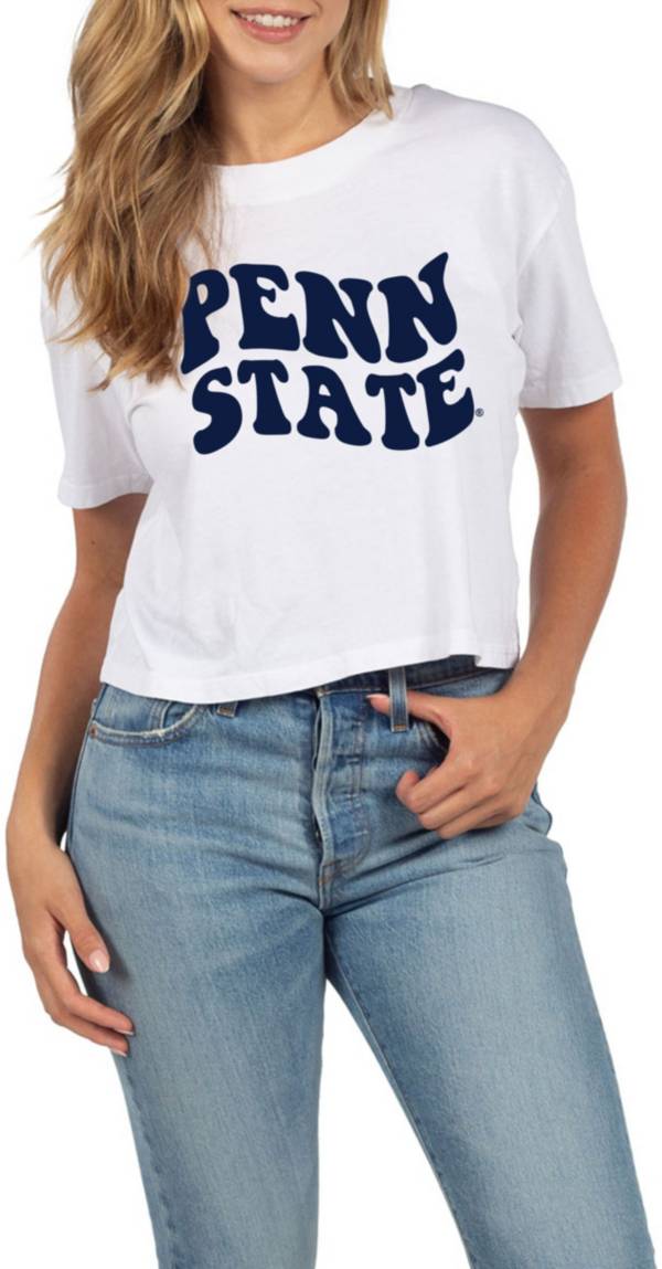 chicka-d Women's Penn State Nittany Lions White Short N' Sweet T-Shirt product image
