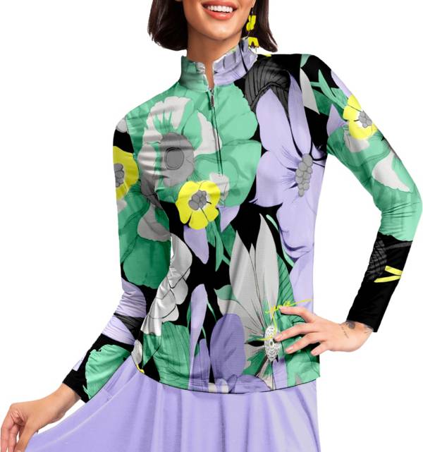 Jamie Sadock Women's Fleur Sunsense Print Golf Top product image