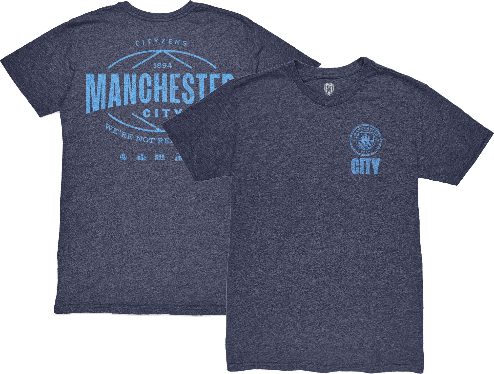 1863 FC Manchester City 2023 Vintage Navy T-Shirt